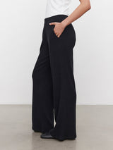 Colleen Rib Pant - Black-Velvet-Over the Rainbow