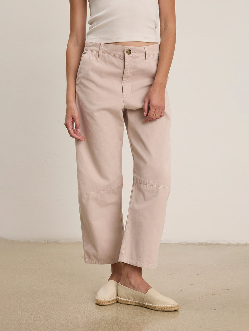 Alexis Pant - Soft Pink-Velvet-Over the Rainbow