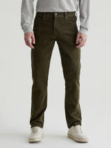 Tellis Modern Corduroy Pant - Sulfur Dried Cedar-AG Jeans-Over the Rainbow