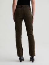 Mari Mid Rise Corduroy Pant - Rich Umber-AG Jeans-Over the Rainbow