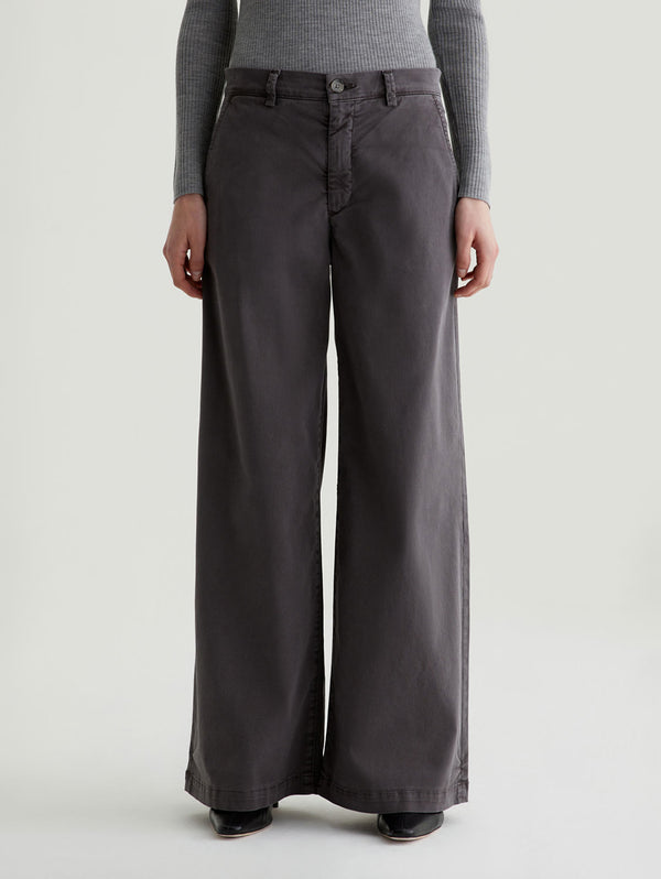 Caden Straight Trouser - Sulfur Misty Grey-AG Jeans-Over the Rainbow