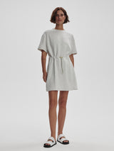 Maple Dress 2.0 - Ivory Marl-VARLEY-Over the Rainbow