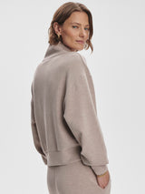 Davidson Sweatshirt - Taupe Marl-VARLEY-Over the Rainbow