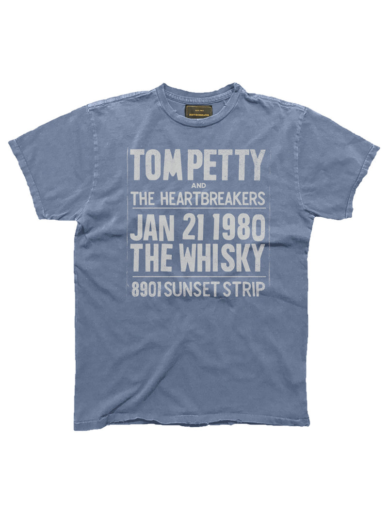 Tom Petty Tee - Vintage Storm-Retro Brand Black Label-Over the Rainbow