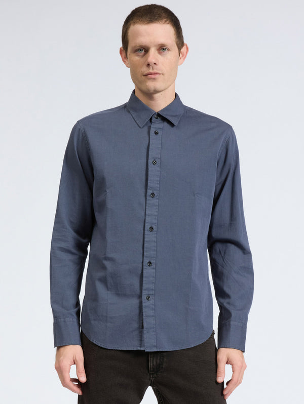 Tomlin Stretch Dobby Shirt - Shark-RAG + BONE-Over the Rainbow