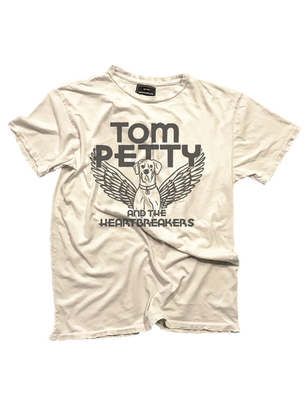 Tom Petty Tee - Antique White-Retro Brand Black Label-Over the Rainbow