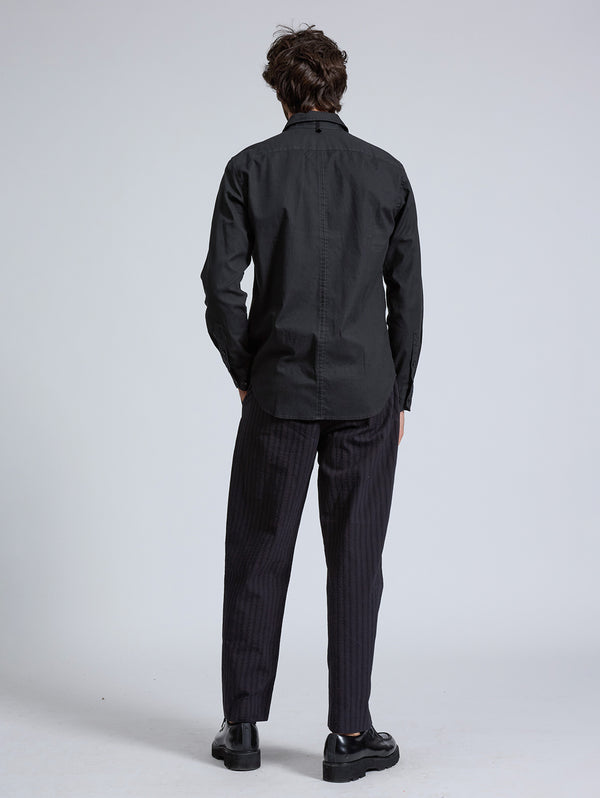 Tomlin Stretch Dobby Shirt - Jet Black