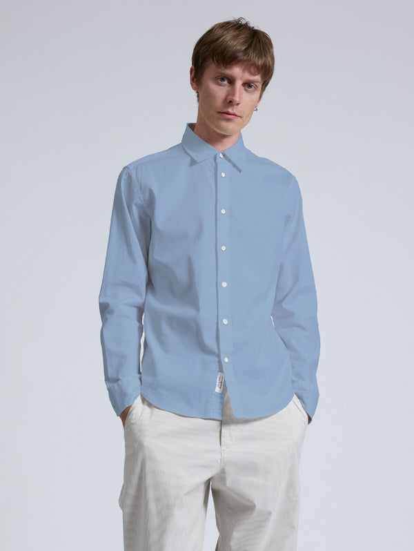 Tomlin Stretch Dobby Shirt - Powder Blue