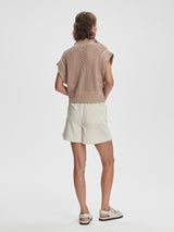 Gaines Half Zip Knit - Light Taupe-VARLEY-Over the Rainbow