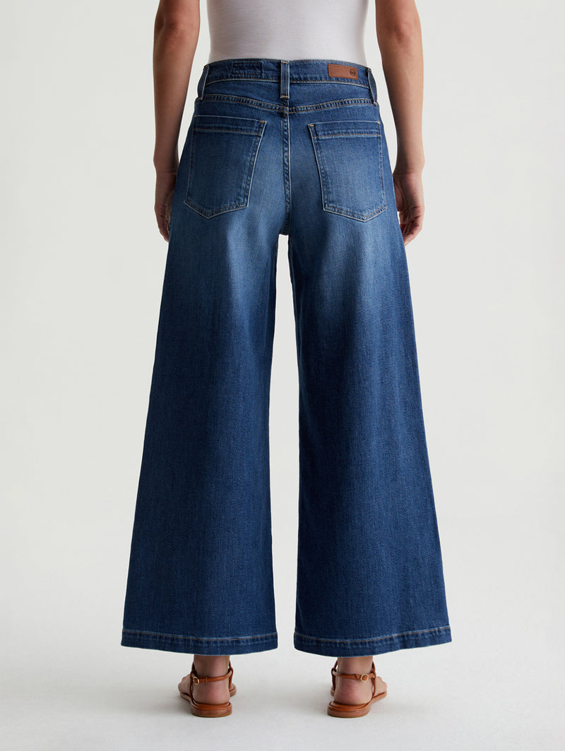 Stella Palazzo Jean - Indigo Shade-AG Jeans-Over the Rainbow