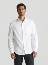 Aiden Dress Shirt - White-AG Jeans-Over the Rainbow