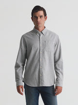 Aiden Dress Shirt - Heather Grey