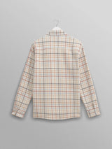 Whiting Overshirt - Ecru/Multi-Wax London-Over the Rainbow