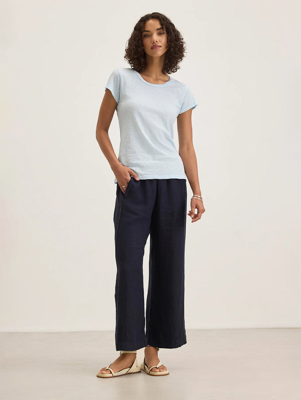 Lola Linen Pant - Shadow-Velvet-Over the Rainbow