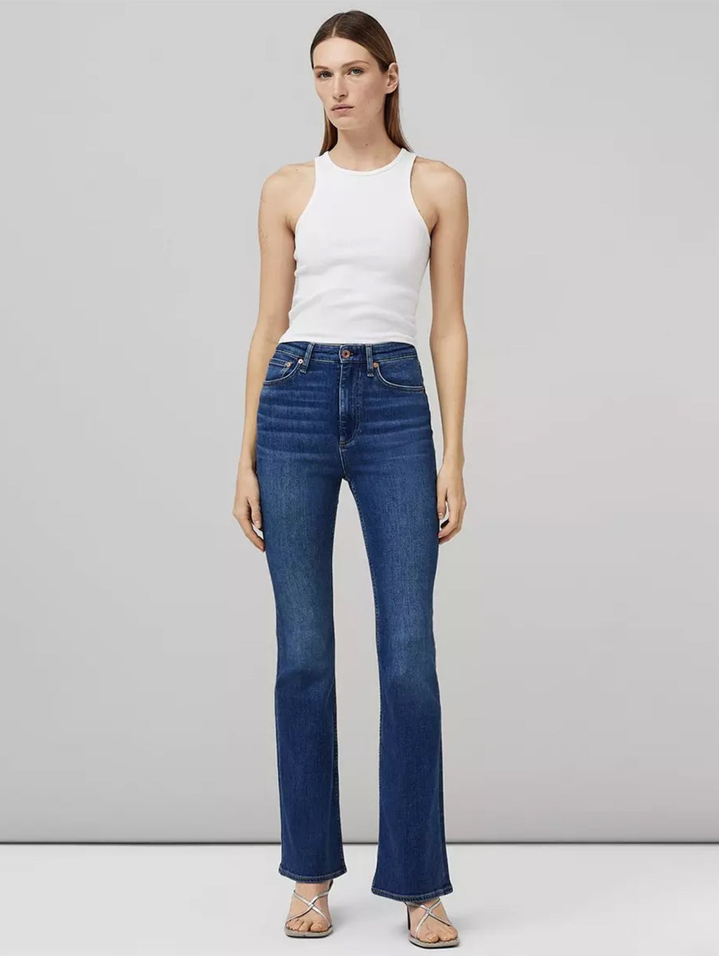 rag & bone Women's Casey High Rise Flare Jeans, Norwalk, 24 Regular :  : Clothing, Shoes & Accessories