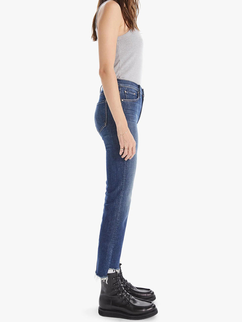 MOTHER, Insider Crop Step Fray Ankle Jean - Girl Crush